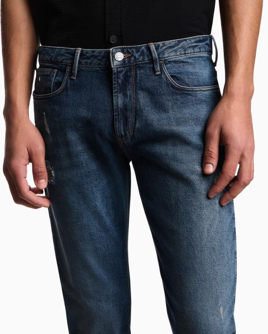 26SS 엠포리오 아르마니 데님 팬츠 EM000121 AF177951 MB002 Medium blue denim - EMPORIO ARMANI