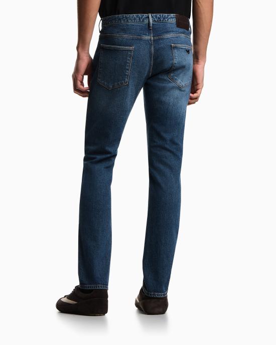 26SS 엠포리오 아르마니 데님 팬츠 EM000121 AF177951 MB002 Medium blue denim - EMPORIO ARMANI