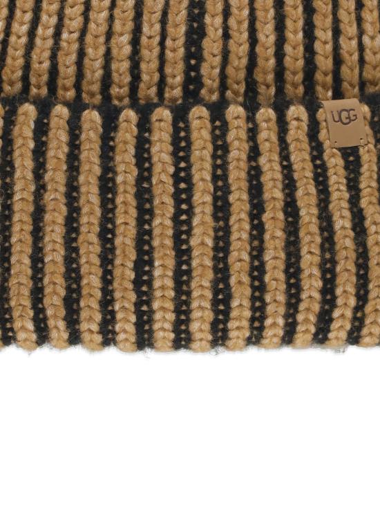 25FW 어그 비니 103605 U CHUNKY PLAITED SETBLACK MULT Brown - UGG