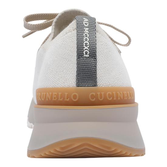 26SS 브루넬로 쿠치넬리 시네 니트 러너 MZUKISO250 CSB87 Beige - BRUNELLO CUCINELLI