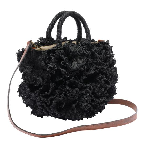 26SS 이벨리브 토트백 CORAL BLACK Black - IBELIV