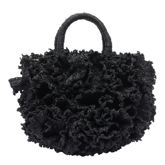 26SS 이벨리브 토트백 CORAL BLACK Black