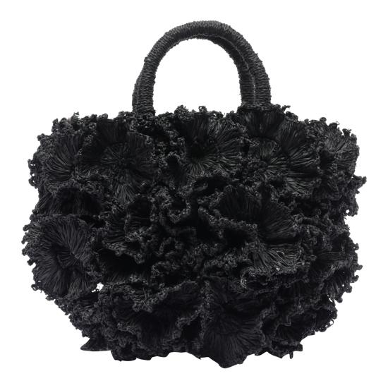 26SS 이벨리브 토트백 CORAL BLACK Black - IBELIV