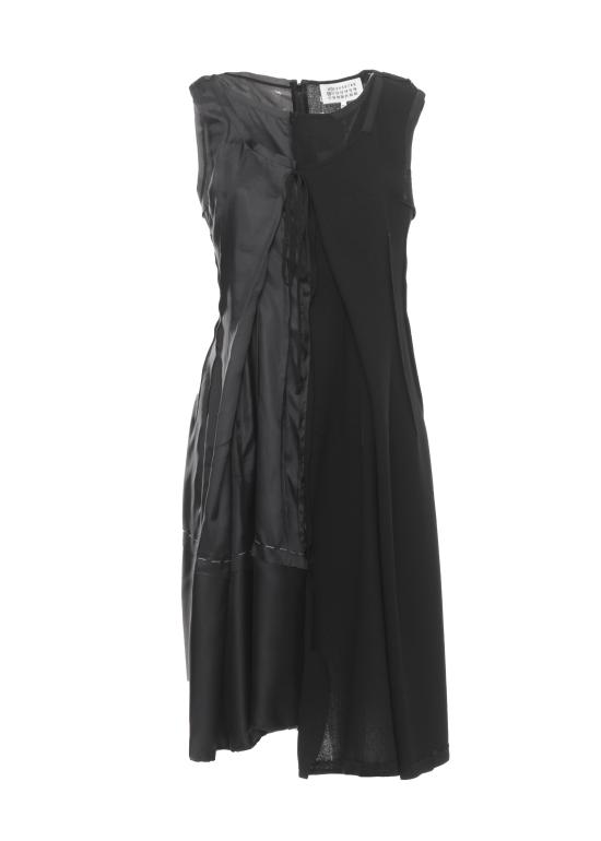 25FW 마르지엘라 미디 원피스 S51DD0042 MTN092900 Black