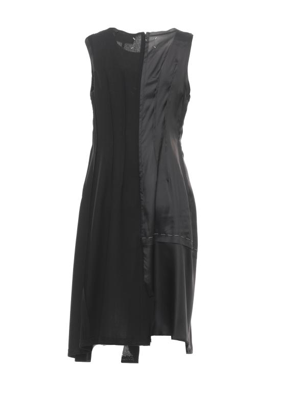 25FW 마르지엘라 미디 원피스 S51DD0042 MTN092900 Black - MAISON MARGIELA