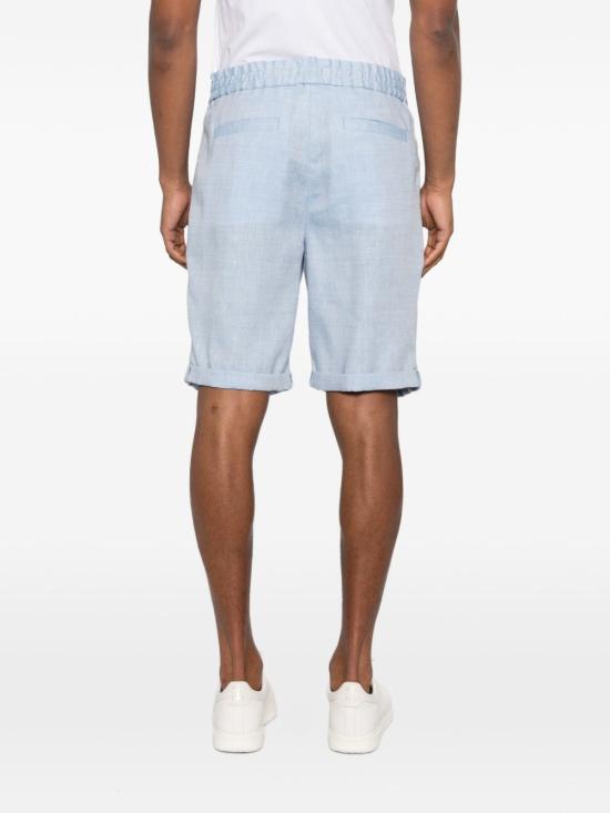 26SS 브루넬로 쿠치넬리 숏팬츠 MZ408U0020 C024 Clear Blue - BRUNELLO CUCINELLI