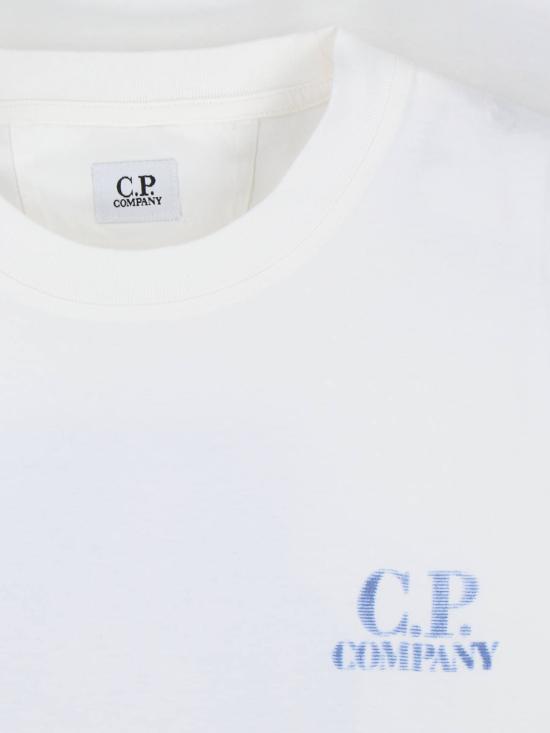 26SS 씨피 컴퍼니 반팔 티셔츠 20CMTS143A110579W 103 White - C.P. COMPANY