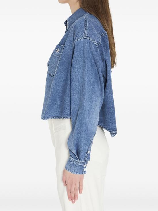 26SS 셀린느 셔츠 RC0BC 2N67GDP1 Clear Blue - CELINE