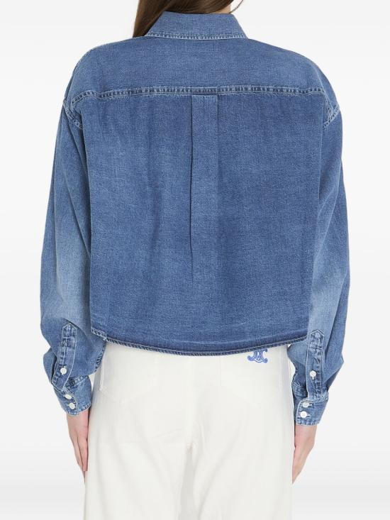 26SS 셀린느 셔츠 RC0BC 2N67GDP1 Clear Blue - CELINE