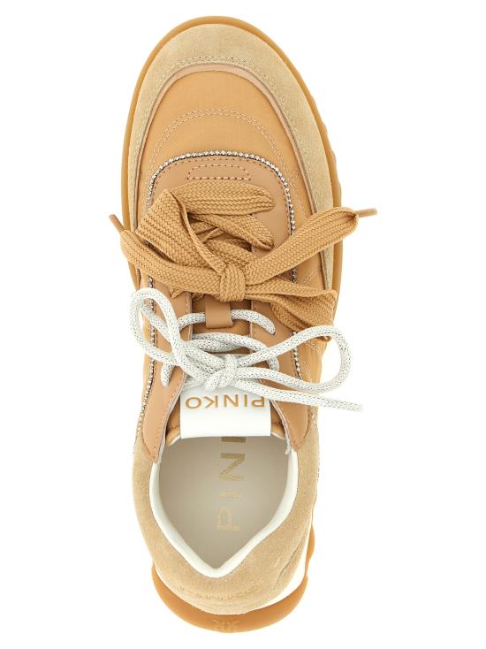 26SS 핑코 스니커즈 SS0179P076Q61 Beige - PINKO