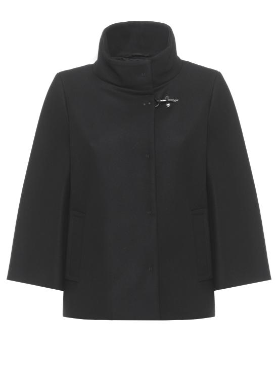 25FW 페이 코트 NAW12514490SGL B999 Black