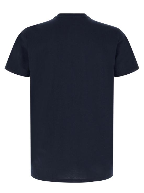 26SS 라코스테 크루넥 피마 코튼 저지 티셔츠 TH6709166 Blue - LACOSTE