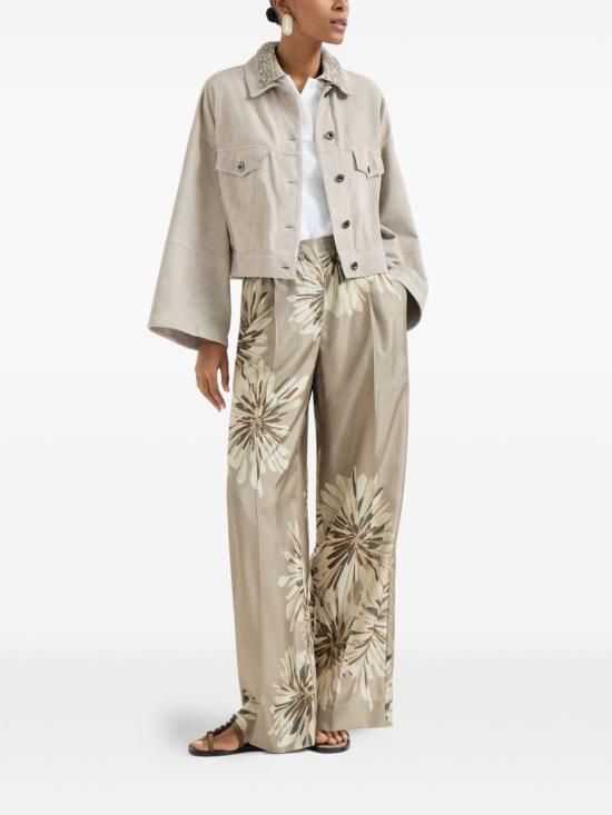 26SS 브루넬로 쿠치넬리 폴로 티셔츠 M0T63EJ105 C6159 White - BRUNELLO CUCINELLI