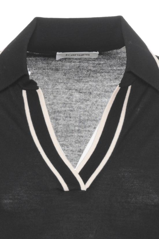 25FW 캉그라 폴로 티셔츠 290203 013 Black - KANGRA