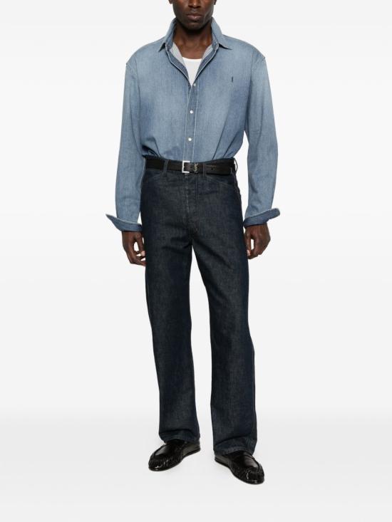 26SS 생로랑 데님 셔츠 862246 Y29YA4428 Blue - SAINT LAURENT