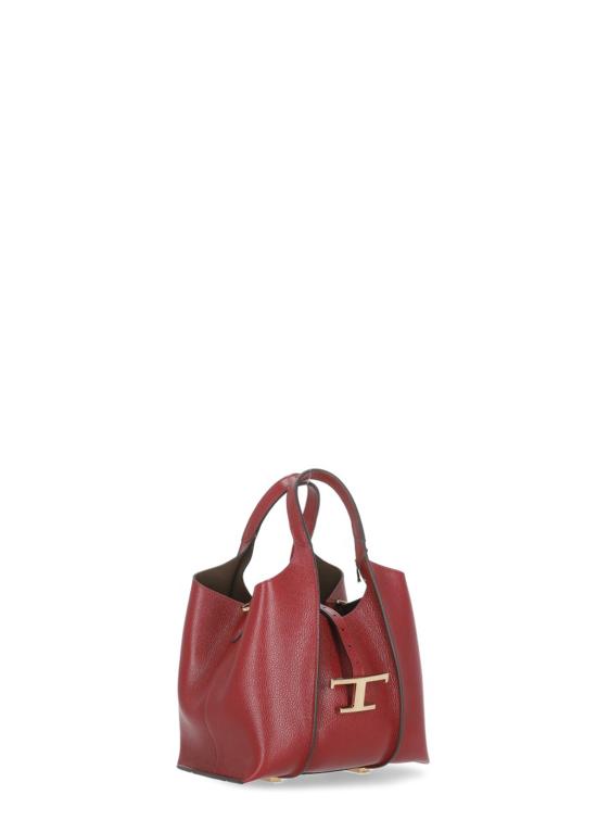 25FW 토즈 T 타임리스 미니 토트백 XBWTSBA9100XSO R409 Bordeaux - TODS