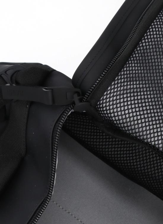 25FW 레인스 더플백 RA14800 TEXEL DUFFEL BAG MINIBLA Black - RAINS