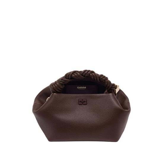 26SS 가니 그레인드 스몰 부백 A7274 979 brown - GANNI