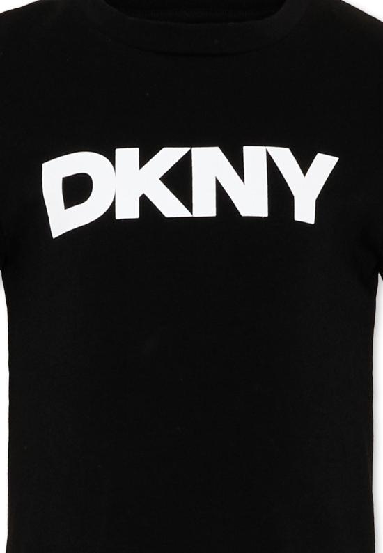 26SS [키즈] 디케이엔와이 티셔츠 D62617 09B BLACK - DKNY