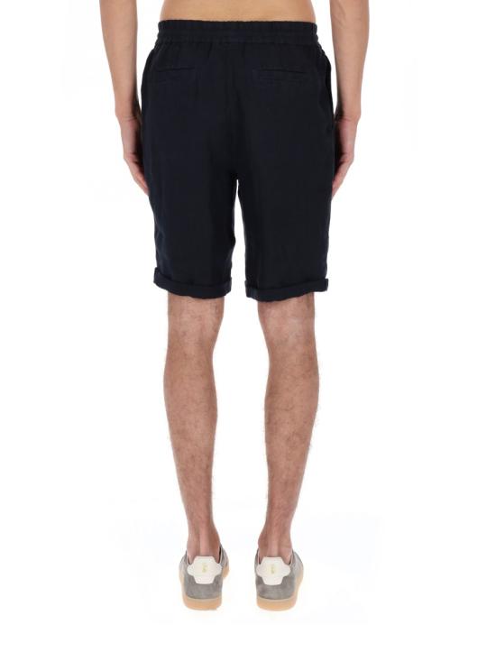 26SS 브루넬로 쿠치넬리 숏팬츠 M243DU0020 C2517 BLACK - BRUNELLO CUCINELLI