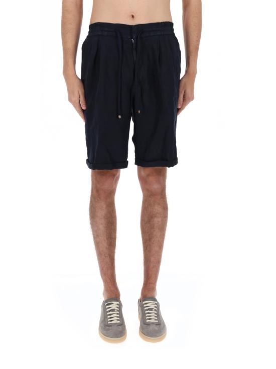 26SS 브루넬로 쿠치넬리 숏팬츠 M243DU0020 C2517 BLACK - BRUNELLO CUCINELLI