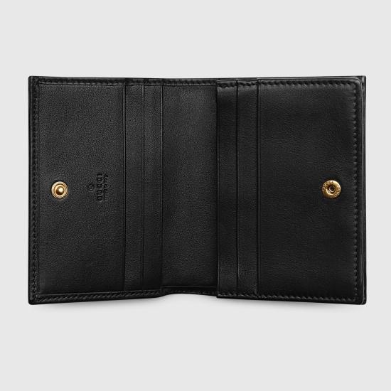 26SS 구찌 명함지갑 466492AAET81000 BLACK DOM - GUCCI