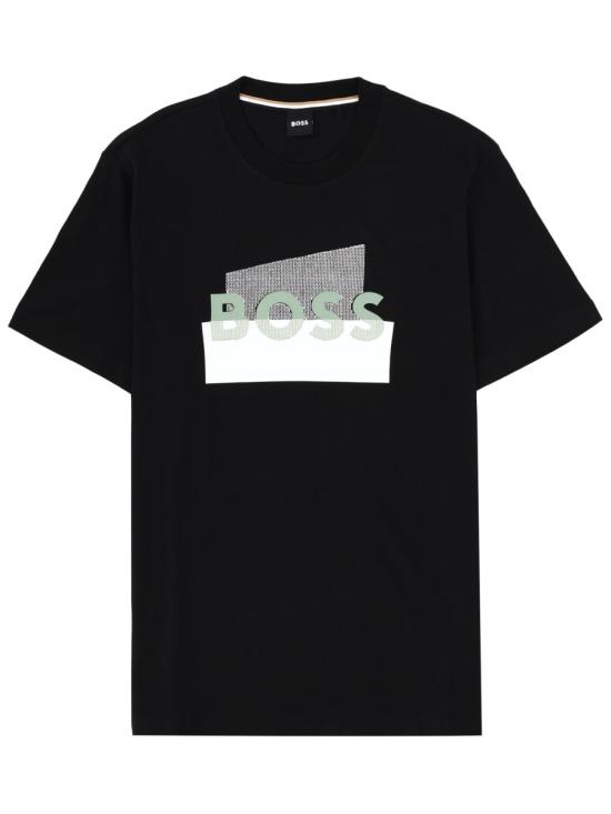 26SS 보스 반팔 티셔츠 50555799 10277888001 BLACK