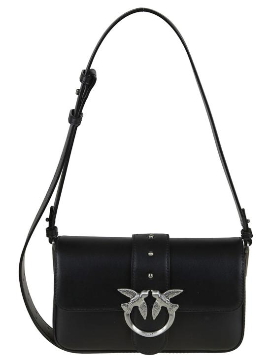 26SS 핑코 숄더백 104340 A0QO Black