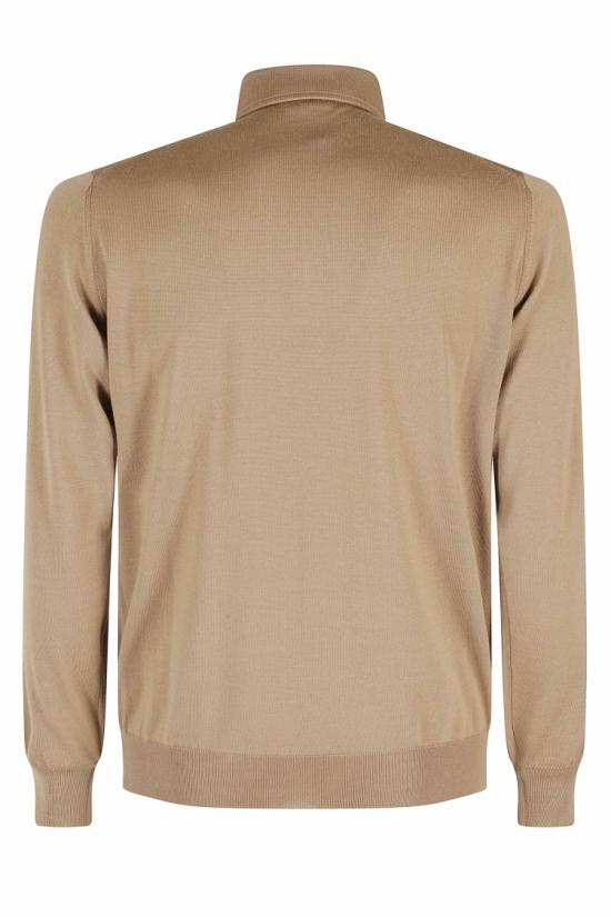 25FW 필리포 드 로렌티스 폴로 티셔츠 PL1MLPAR RM16R 097 Brown - FILIPPO DE LAURENTIIS