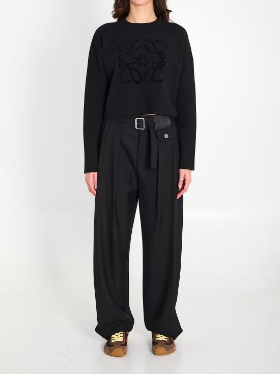 26SS 로에베 스웨터 S359Y14KJM1100 BLACK DOM