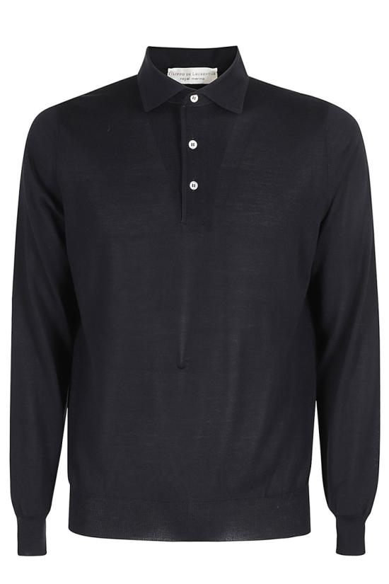 25FW 필리포 드 로렌티스 폴로 티셔츠 PL1MLPAR RM16R 097 Blue