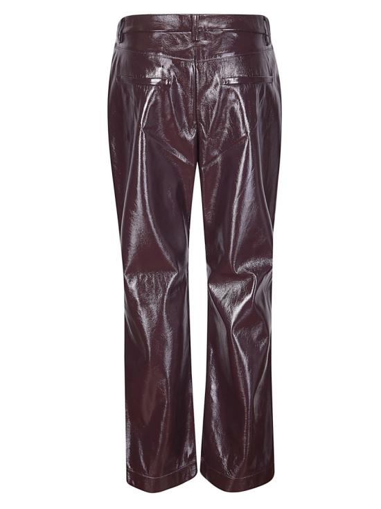 26SS 바움 운드 페르드가르텐 가죽 팬츠 24872 Purple - BAUM UND PFERDGARTEN