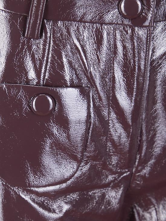 26SS 바움 운드 페르드가르텐 가죽 팬츠 24872 Purple - BAUM UND PFERDGARTEN