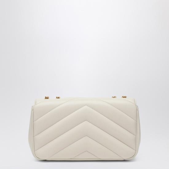 26SS 생로랑 루루 마틀라세 램스킨 스몰 숄더백 801437AAEAX Beige - SAINT LAURENT