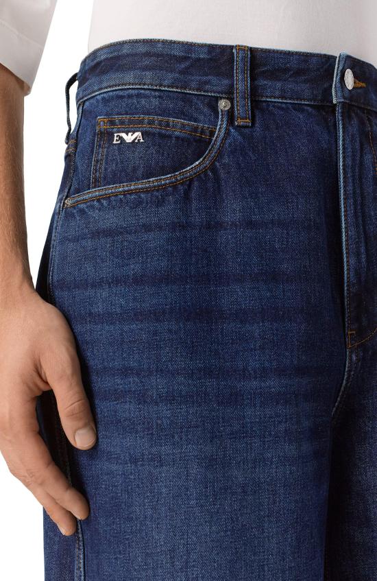 26SS 엠포리오 아르마니 데님 팬츠 EM001705 AF17805 MB001 Blue denim - EMPORIO ARMANI