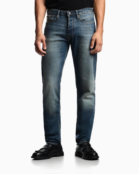 26SS 엠포리오 아르마니 데님 팬츠 EM000668 AF14297 MB002 Medium blue denim - EMPORIO ARMANI