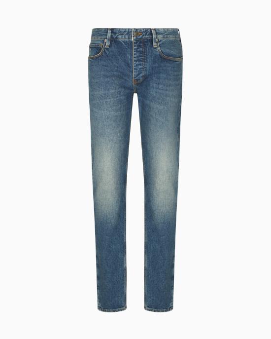 26SS 엠포리오 아르마니 데님 팬츠 EM000668 AF14297 MB002 Medium blue denim