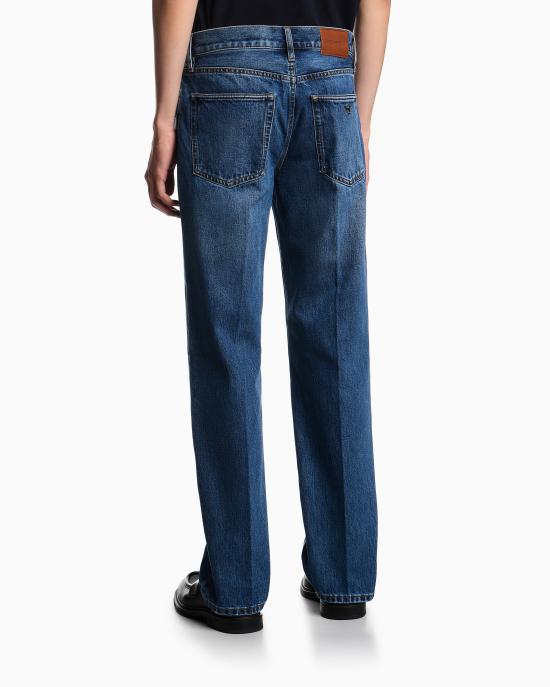 26SS 엠포리오 아르마니 데님 팬츠 EM000763 AF17805 MB002 Medium blue denim - EMPORIO ARMANI