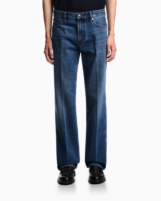 26SS 엠포리오 아르마니 데님 팬츠 EM000763 AF17805 MB002 Medium blue denim - EMPORIO ARMANI