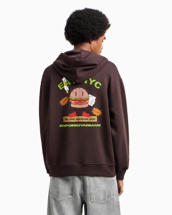 26SS 엠포리오 아르마니 긴팔 티셔츠 EM003621 AF12896 M6185 Hamb marrone - EMPORIO ARMANI