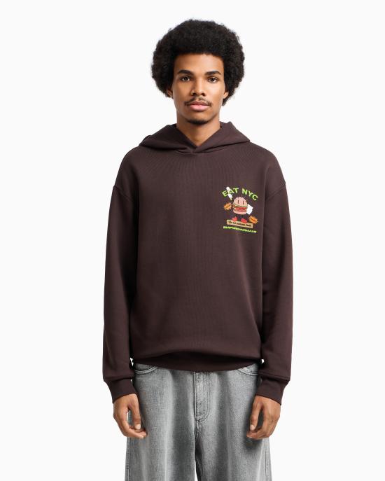 26SS 엠포리오 아르마니 긴팔 티셔츠 EM003621 AF12896 M6185 Hamb marrone - EMPORIO ARMANI