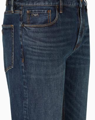 26SS 엠포리오 아르마니 데님 팬츠 EM000763 AF17486 MB002 Medium blue denim - EMPORIO ARMANI