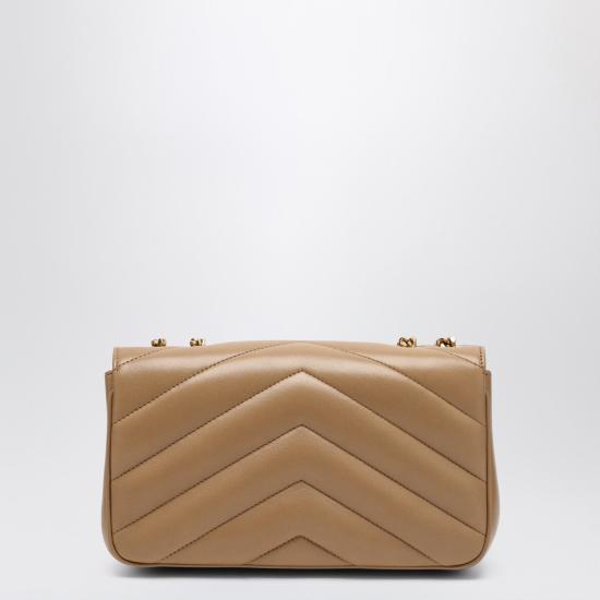 26SS 생로랑 루루 마틀라세 램스킨 스몰 숄더백 801437AAEAX Beige - SAINT LAURENT