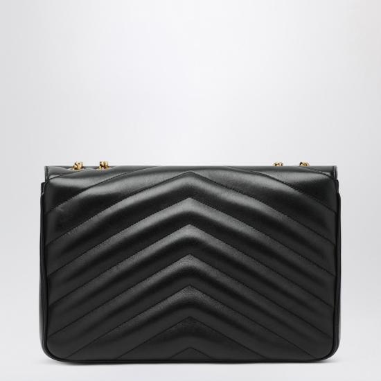 26SS 생로랑 루루 라지 마틀라세 램스킨 숄더백 803541AAEAX Black - SAINT LAURENT