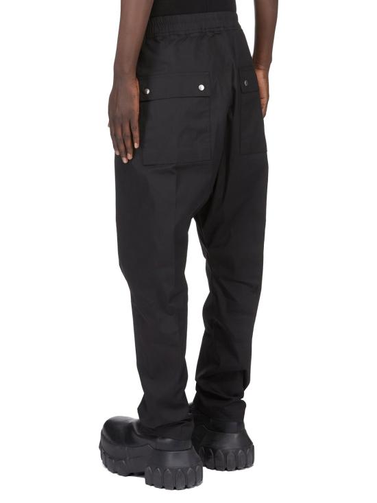 26SS 릭 오웬스 스트레이트 팬츠 RU01F2361TE09 BLACK - RICK OWENS