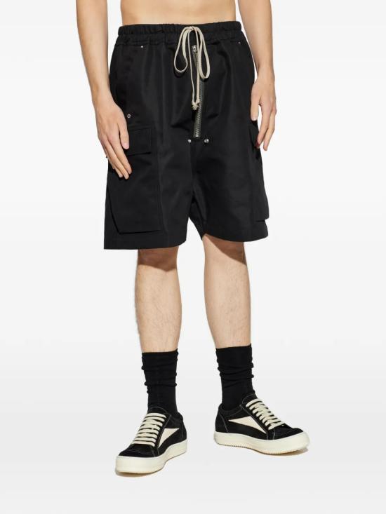 26SS 릭 오웬스 스트레이트 팬츠 RU01F2360CDU09 BLACK - RICK OWENS