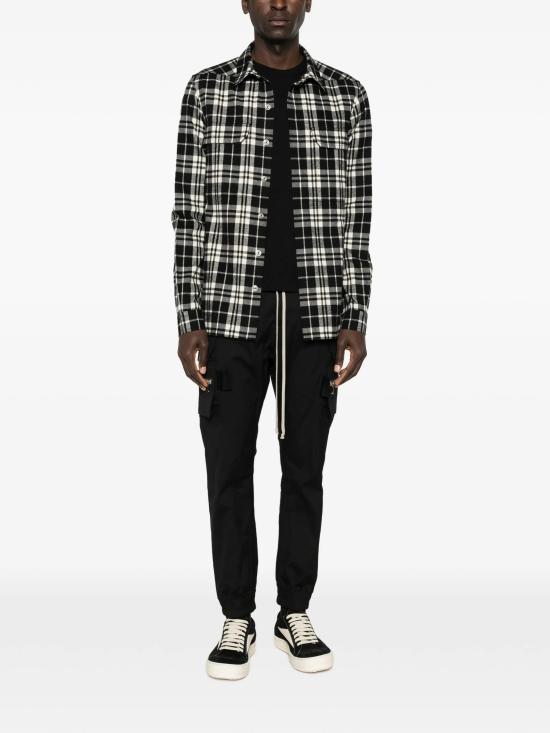 26SS 릭 오웬스 긴팔 셔츠 RU01F2236CP09P BLACK - RICK OWENS
