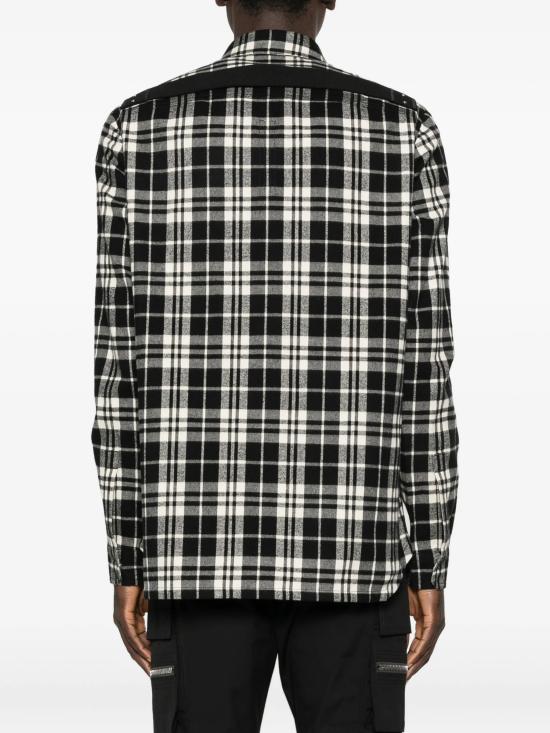 26SS 릭 오웬스 긴팔 셔츠 RU01F2236CP09P BLACK - RICK OWENS