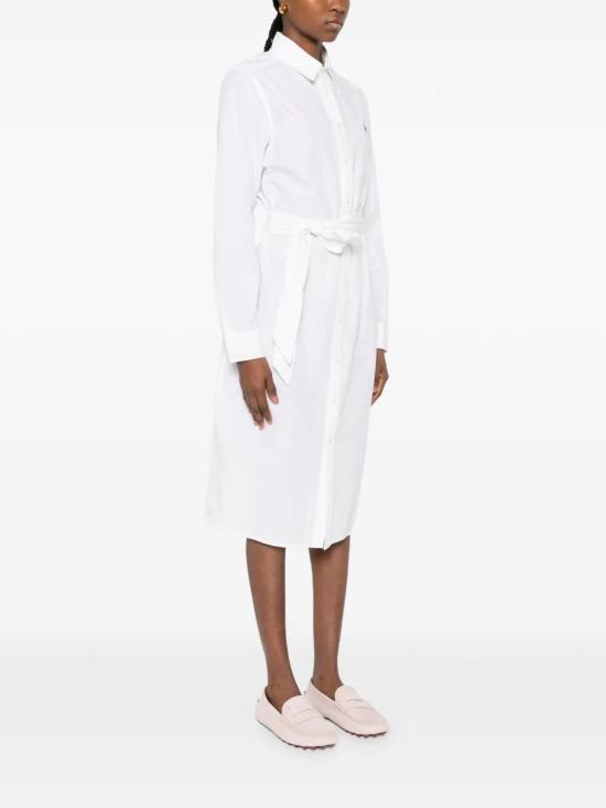 26SS 폴로 랄프로렌 미디 원피스 211B18781001 WHITE - POLO RALPH LAUREN