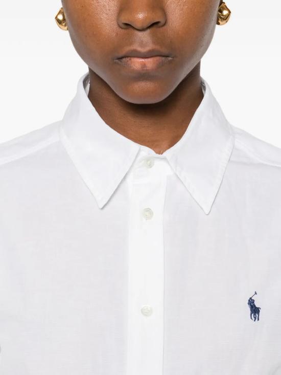26SS 폴로 랄프로렌 미디 원피스 211B18781001 WHITE - POLO RALPH LAUREN